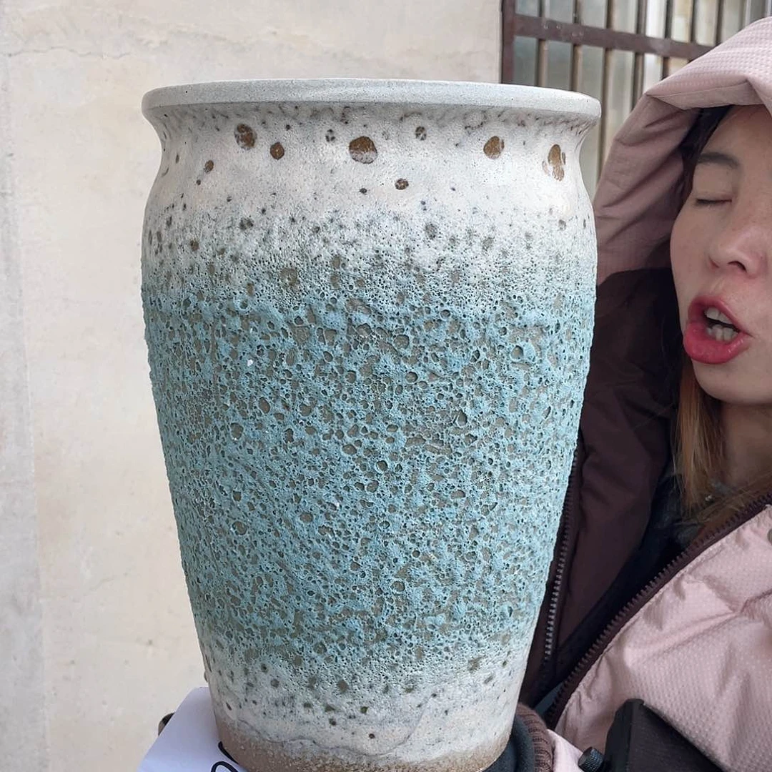 红陶王嫂花盆0213-徐兰泡