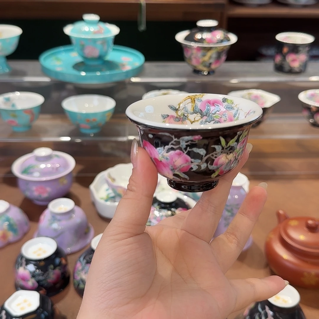 珐琅彩主人杯茶具系列