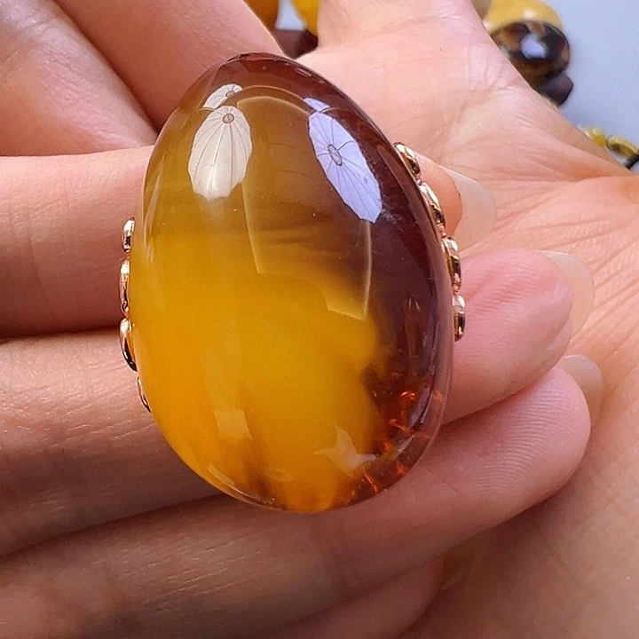 未镶嵌颈饰蜜蜡蜜蜡