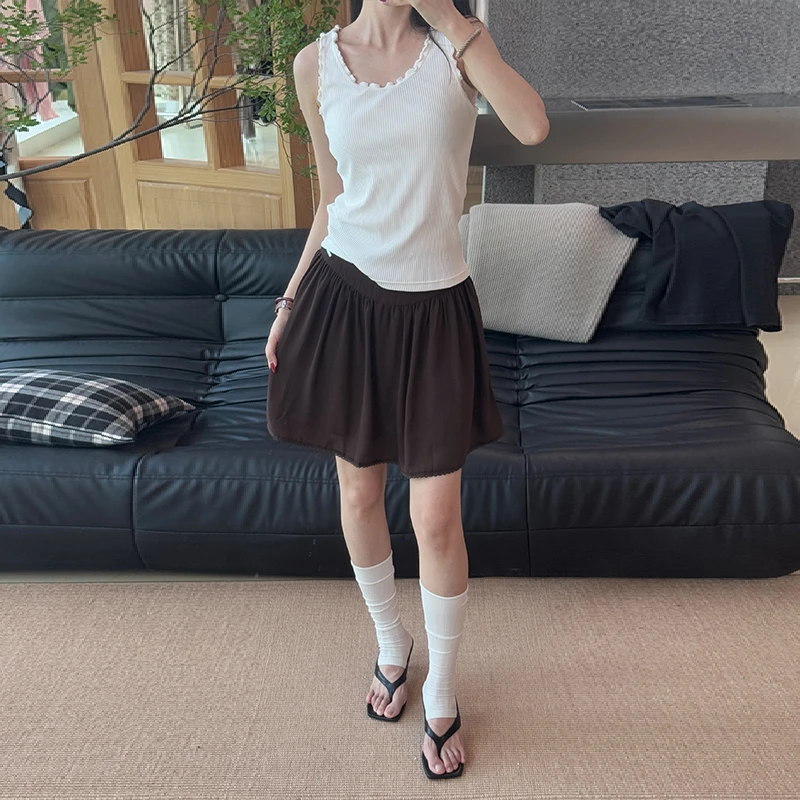 【VIINS】SONGFORIDEAL25夏季假日度廓形宽松半身裙5065