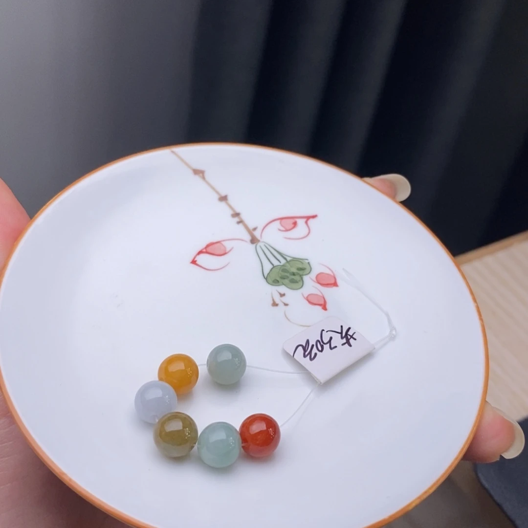 翡翠未镶嵌手链翡翠y1706 卡7.6