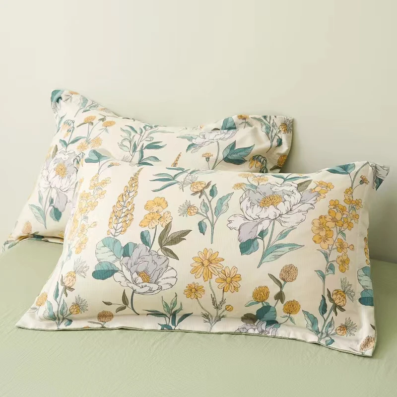 清！！全棉枕套随机发一对装