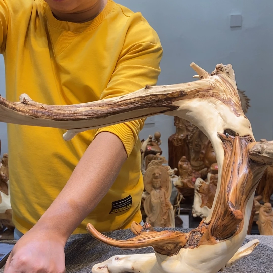 柏木（崖柏）太行崖柏根雕摆件