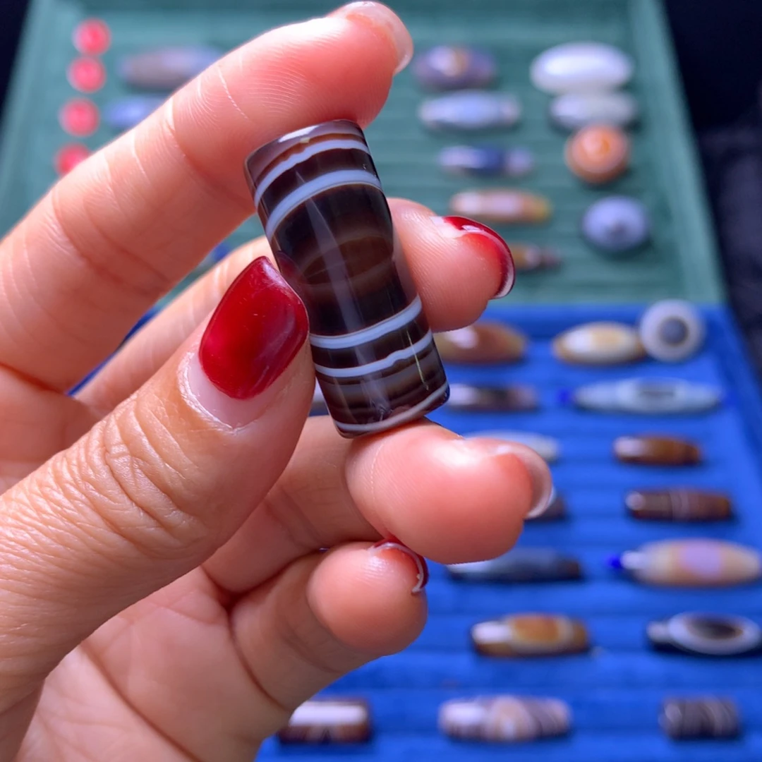 巨***坊玛瑙/玉髓未镶嵌颈饰