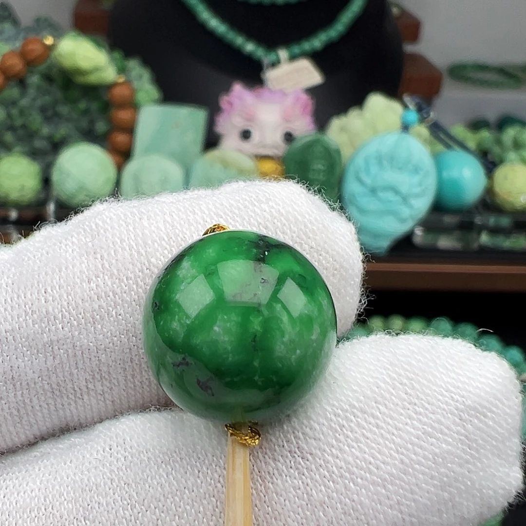 绿松石未镶嵌绿松石主播璐璐