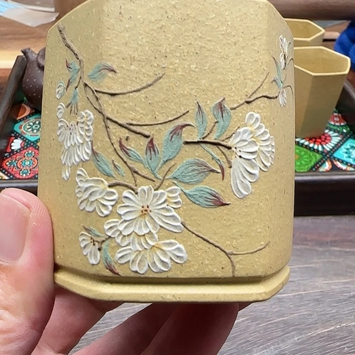 茶杯紫砂密密麻麻