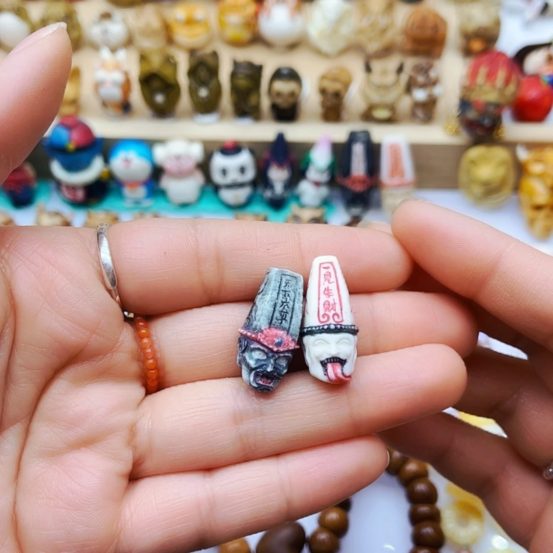紫金鼠吊坠手工打磨配饰