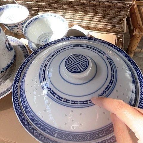 陶摆件景德镇高温陶瓷