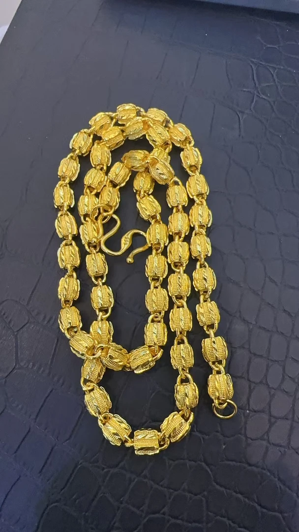 项链  D150【私人定制】时尚百搭西瓜珠项链