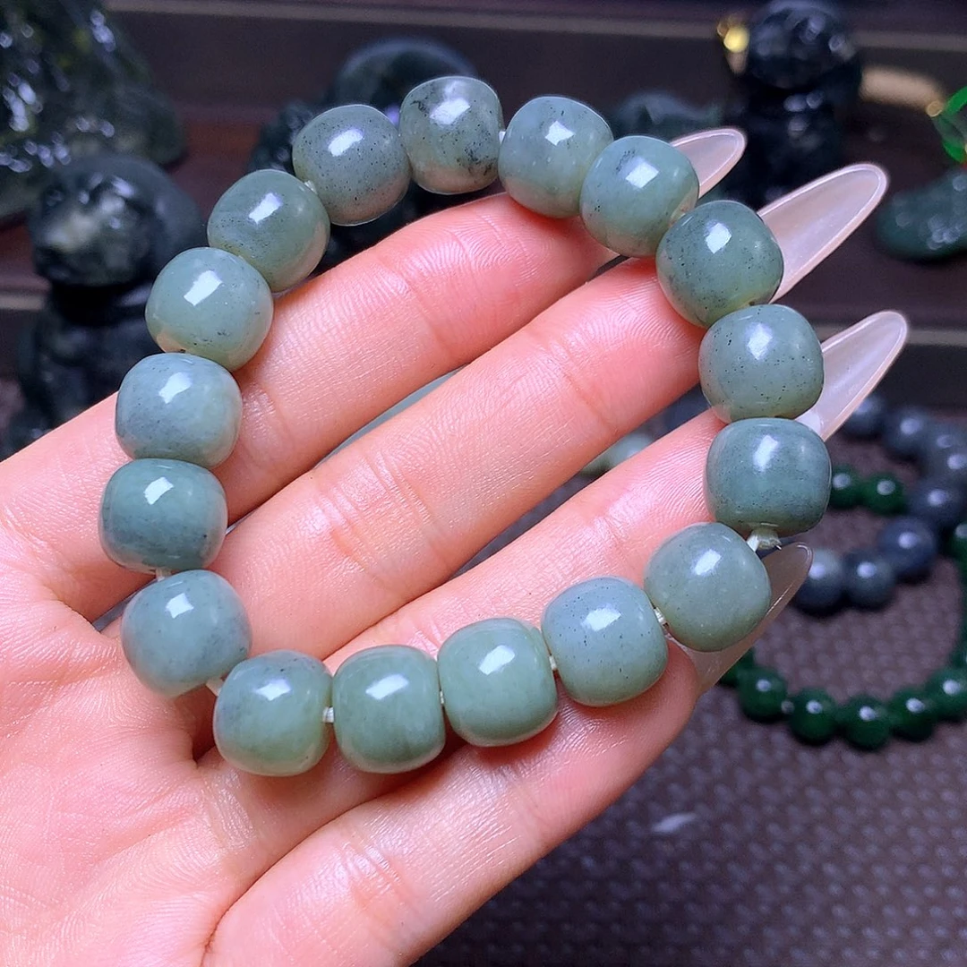 未镶嵌手串和田玉卡12