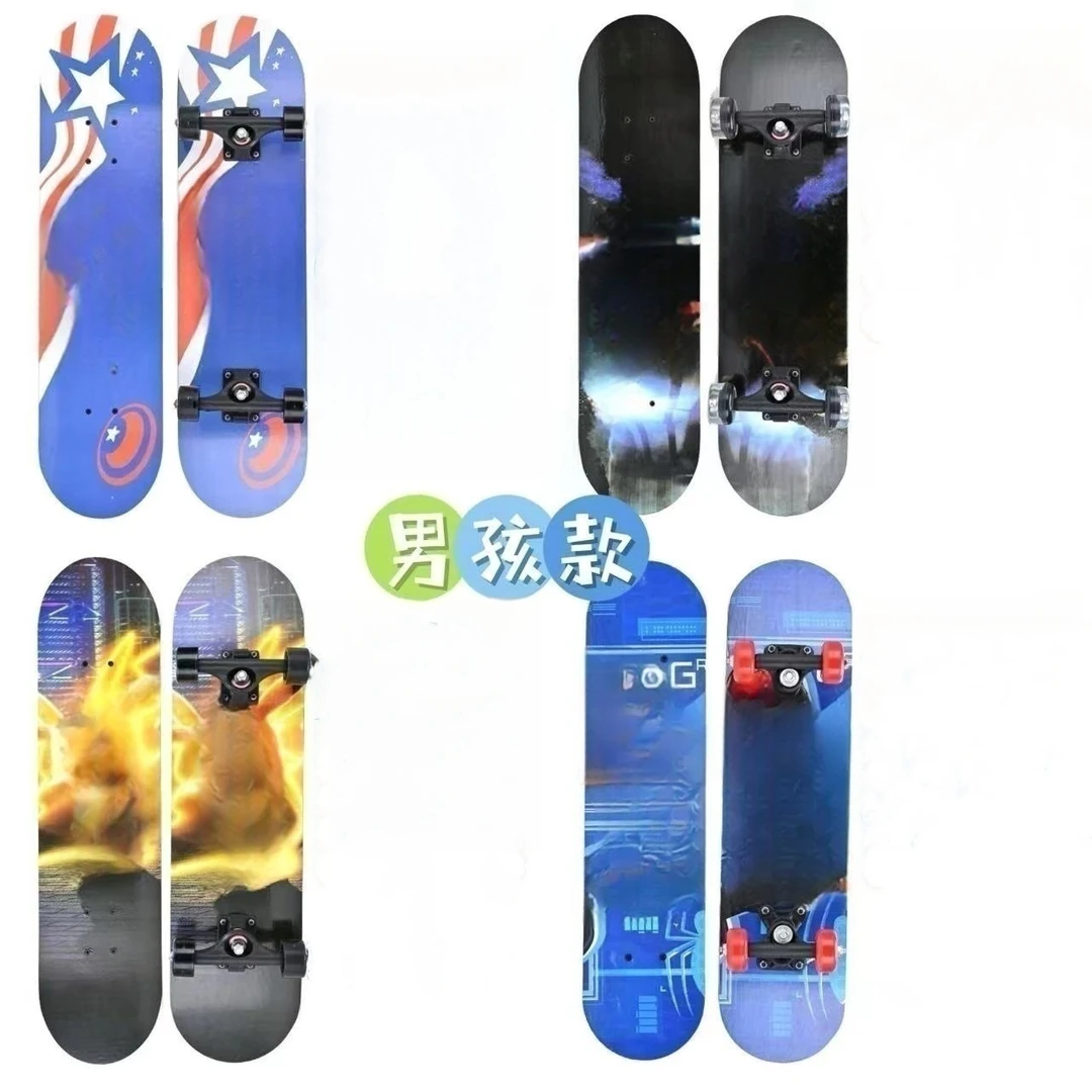 【米果妈】新款儿童滑板车(20×80cm-不挑图案)Z2158