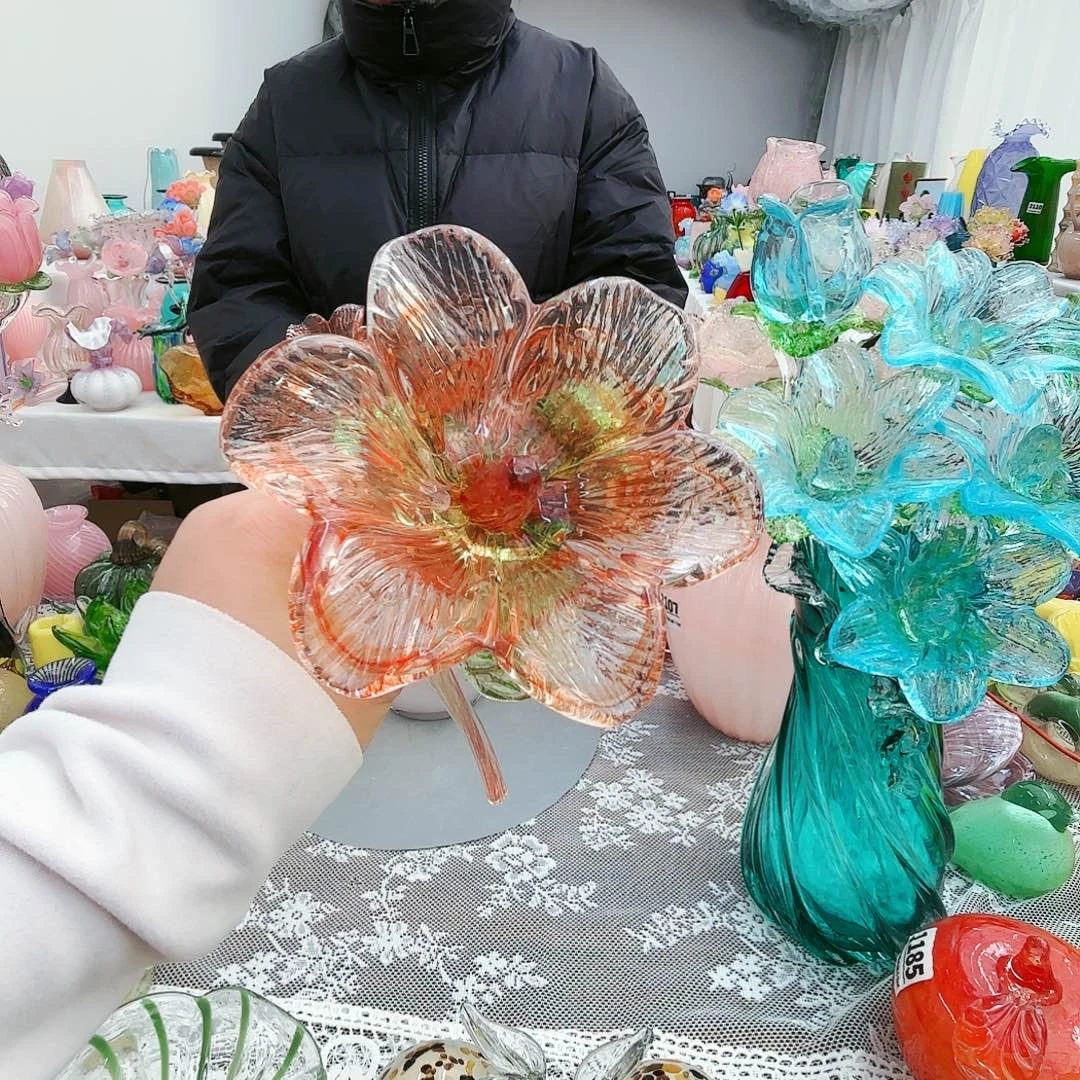 福利不退不换琉璃花瓶艺术品