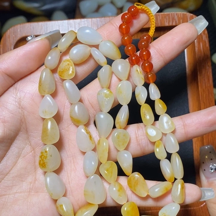 和田玉手链未镶嵌