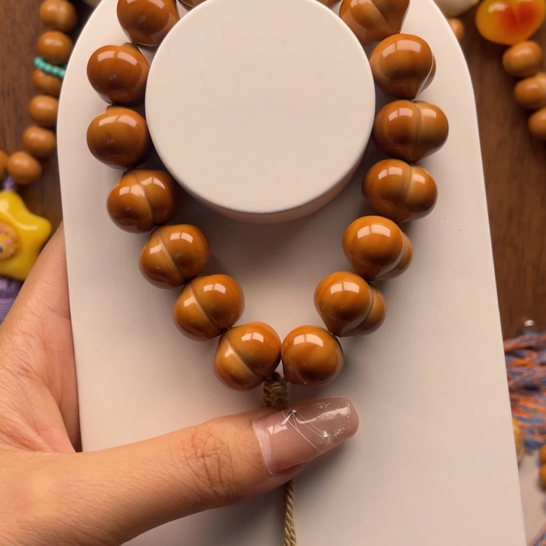 有***终猴头核桃吊坠全品无暇毕业级爱心屁桃17.2尺寸手工款