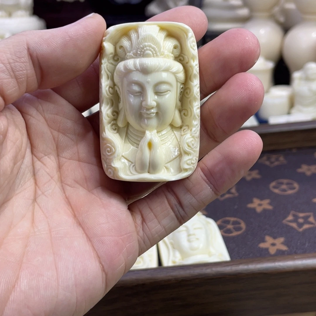Z****新骨瓷猛犸观音牌