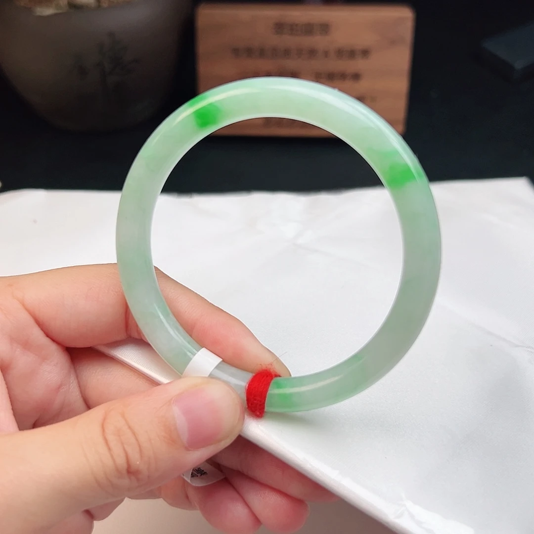 翡翠未镶嵌手镯b0620-1