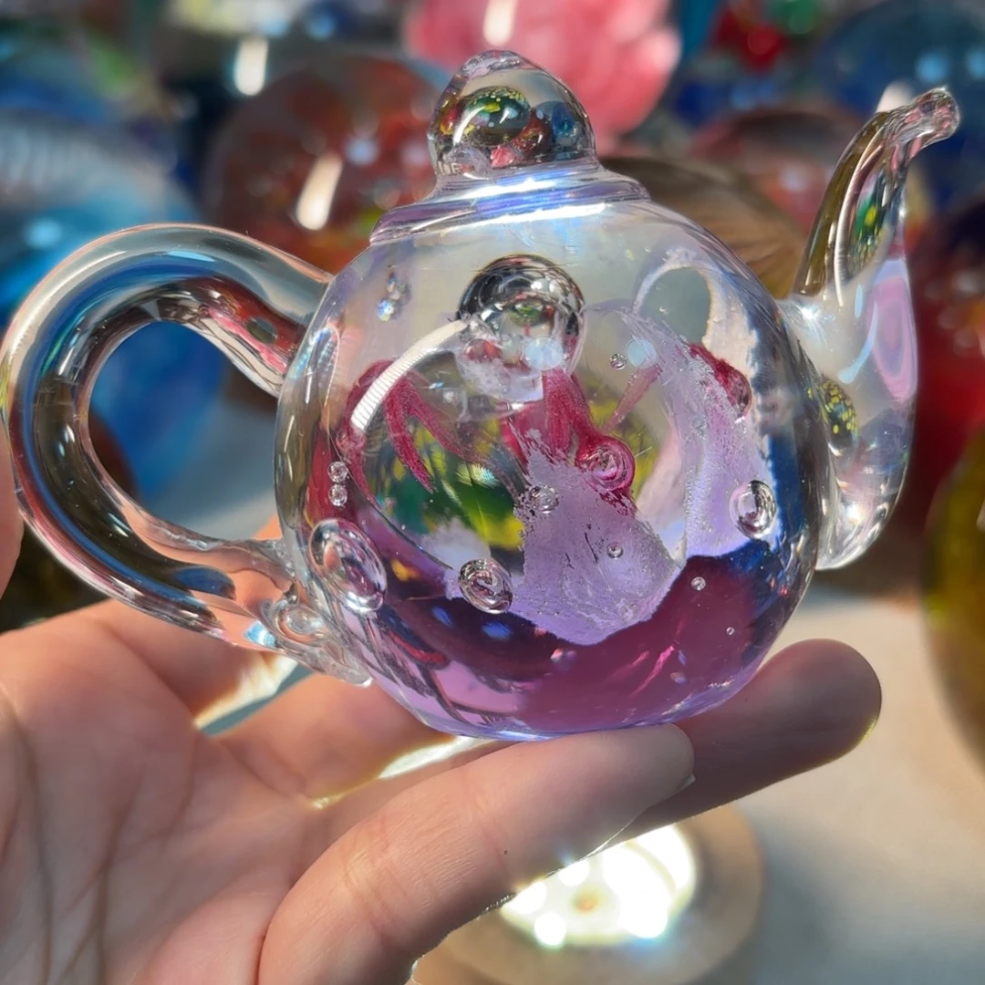 手工艺品琉璃瑕疵多