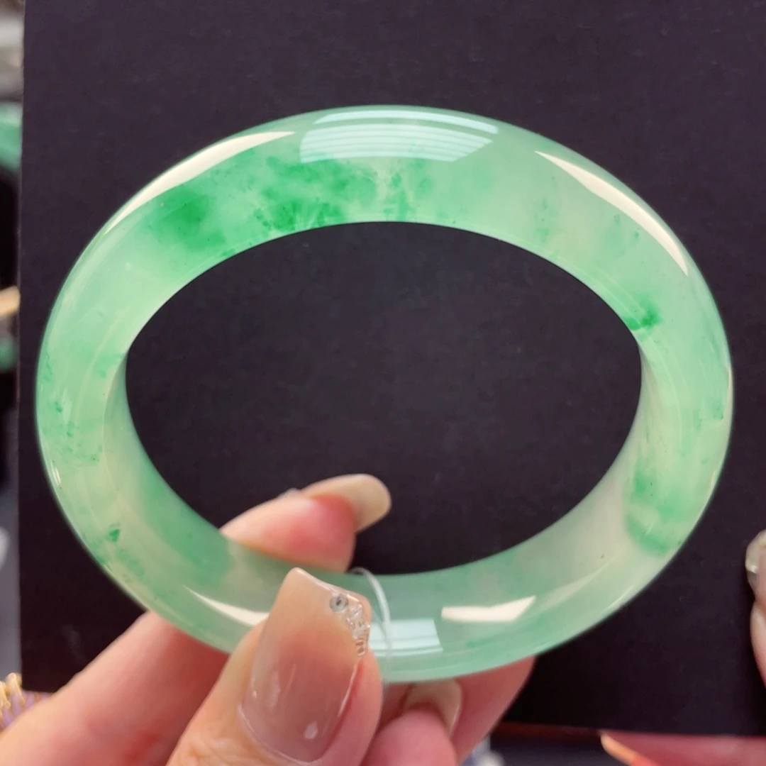 未镶嵌手镯石英质玉55-56