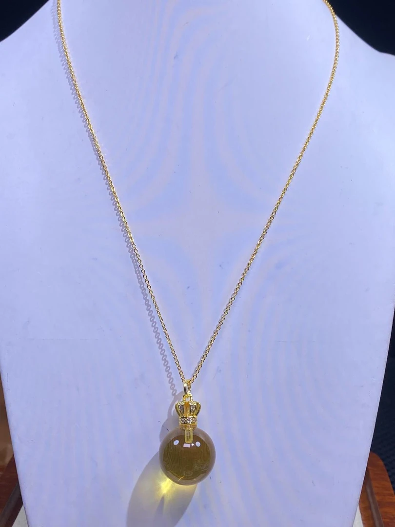 黄色吊坠发一个L21