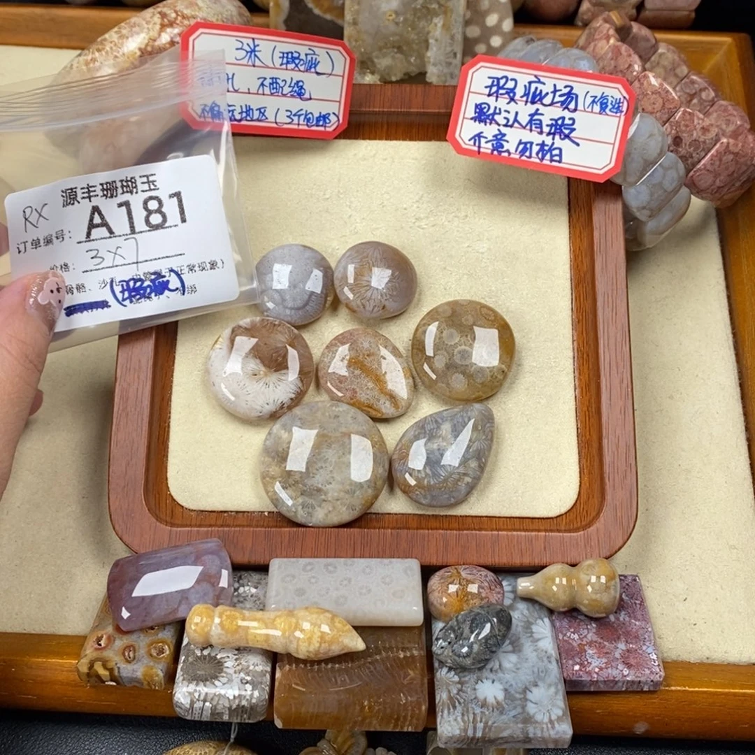 R***X未镶嵌颈饰硅化玉