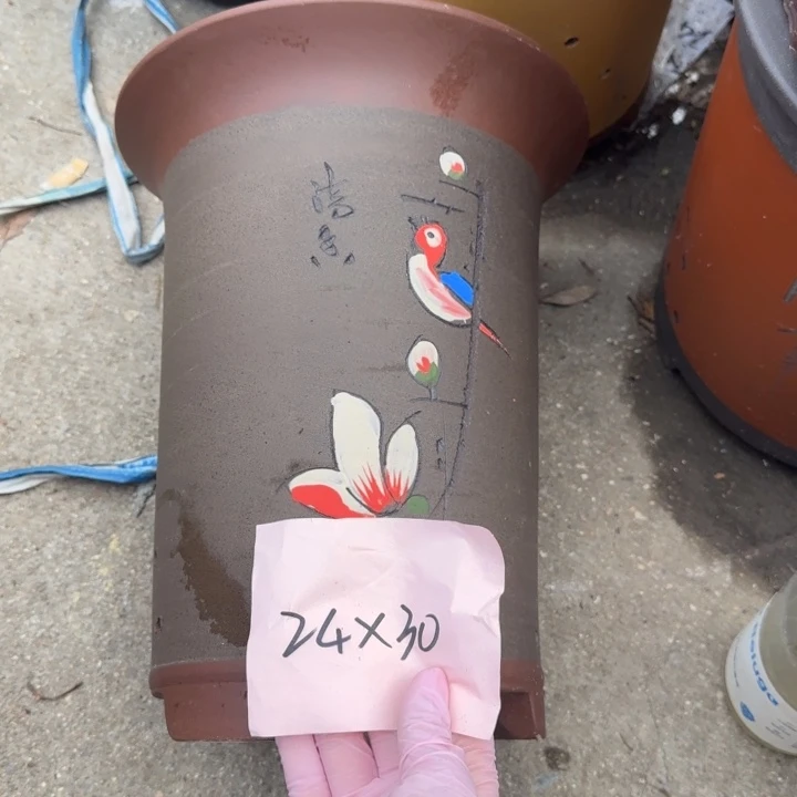 紫砂花盆特价秒杀