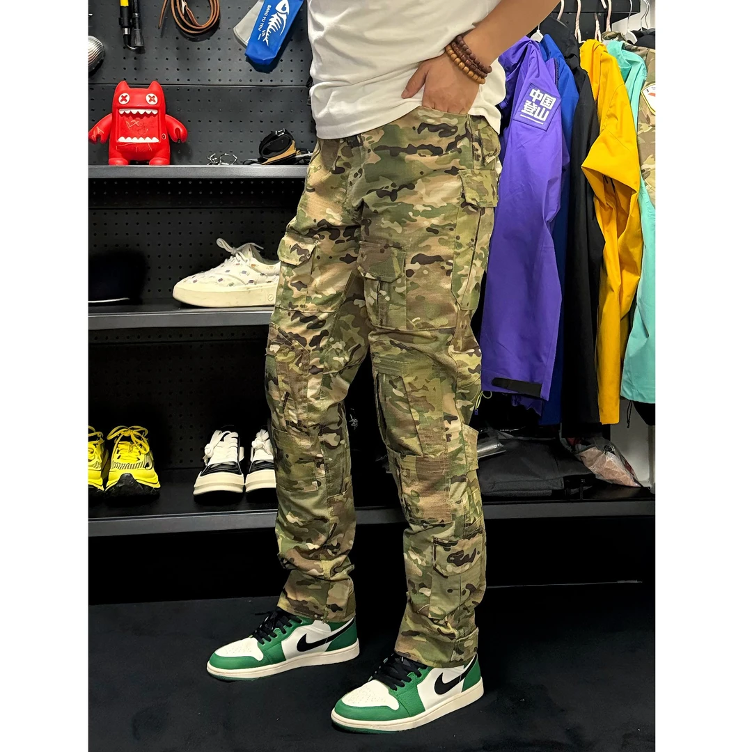 G2户外工装裤迷彩裤多口袋战术裤耐磨防刮防水登山裤作训裤骑行裤