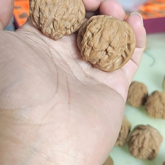把件文玩核桃37左右磨盘对歪