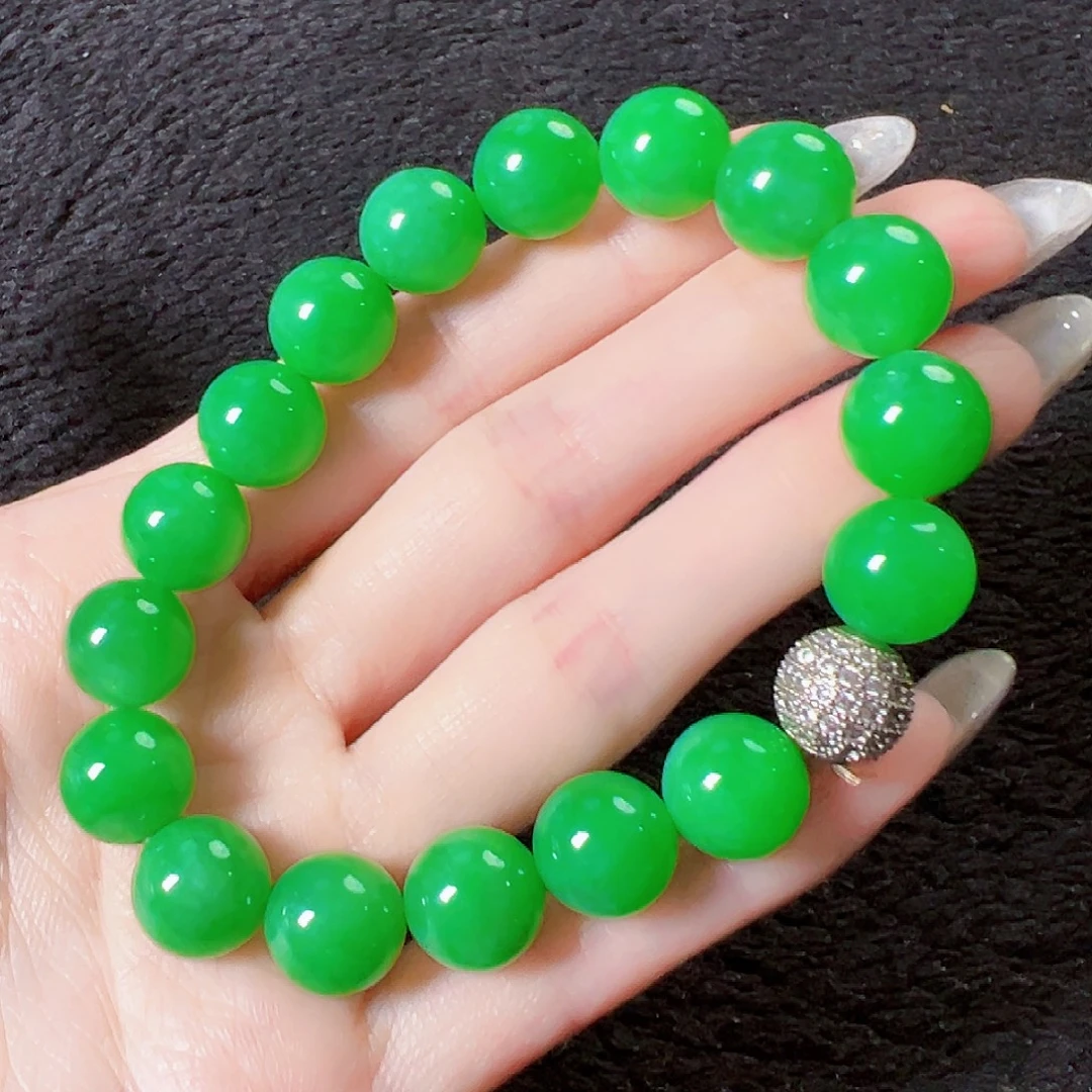 未镶嵌手串翡翠签收后24小时鉴赏期