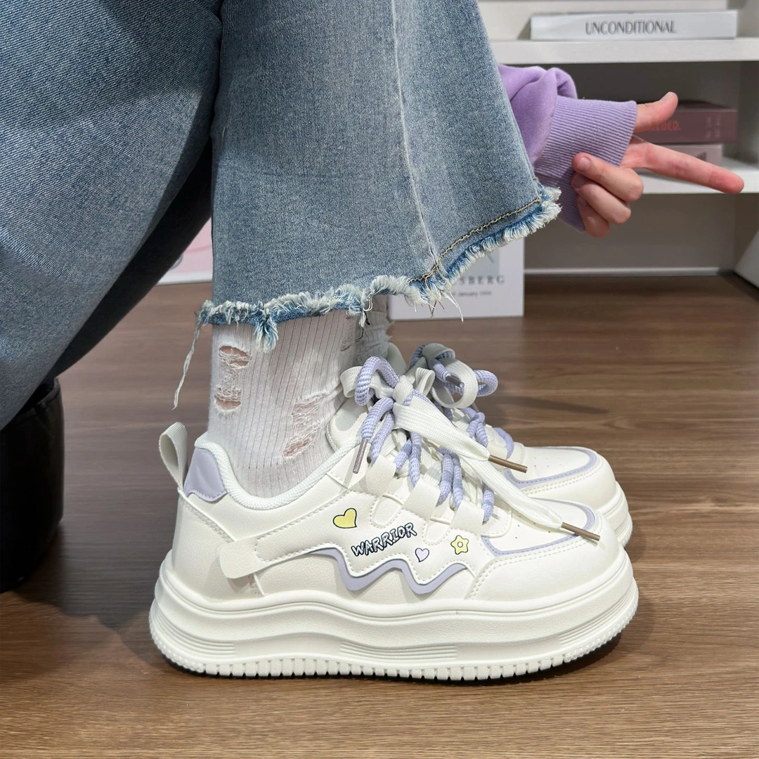 回力2025新款百搭软底米紫小白鞋女夏季透气原创轻便爆款休闲板鞋