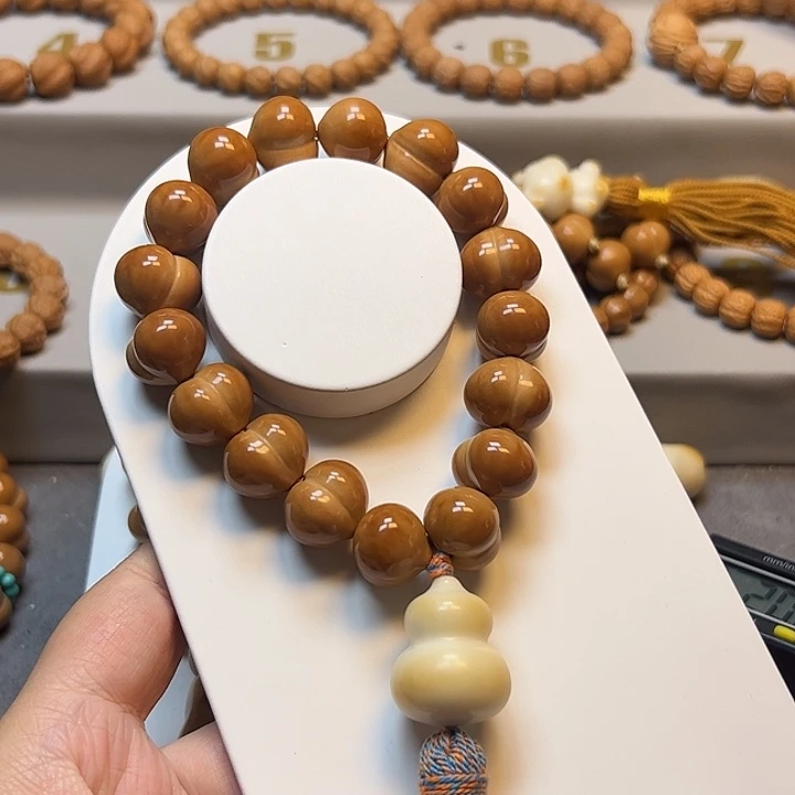 安***慧手串猴头核桃17.3精品屁桃福利