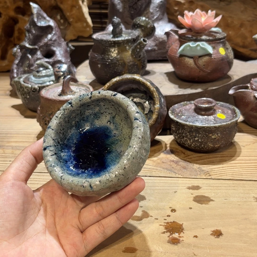 柴烧福利茶具茶杯