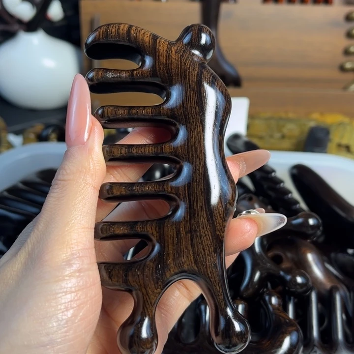 紫光檀木蜗牛微瑕