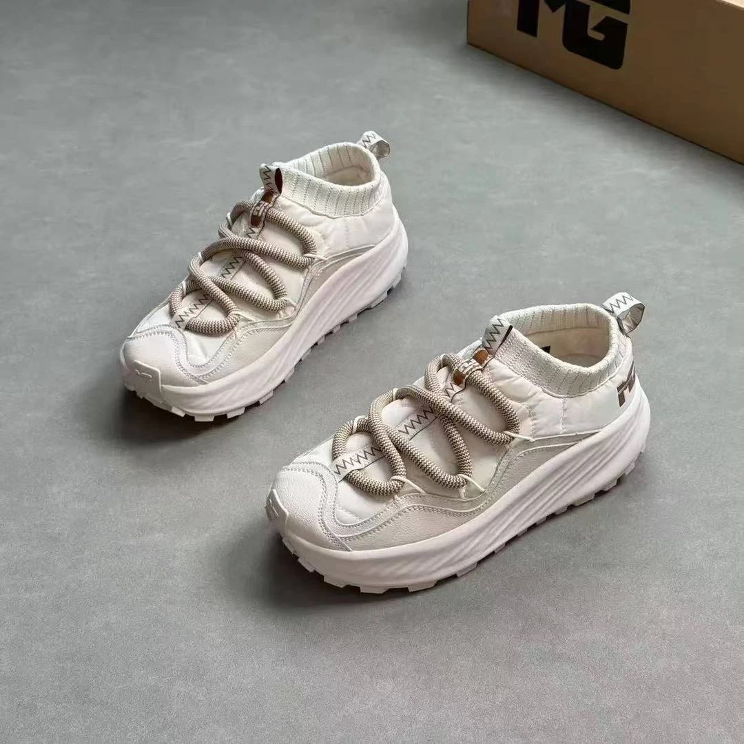 MG.北美原单男女情侣款轻量3M新雪丽加绒保暖防滑户外徒步登山鞋