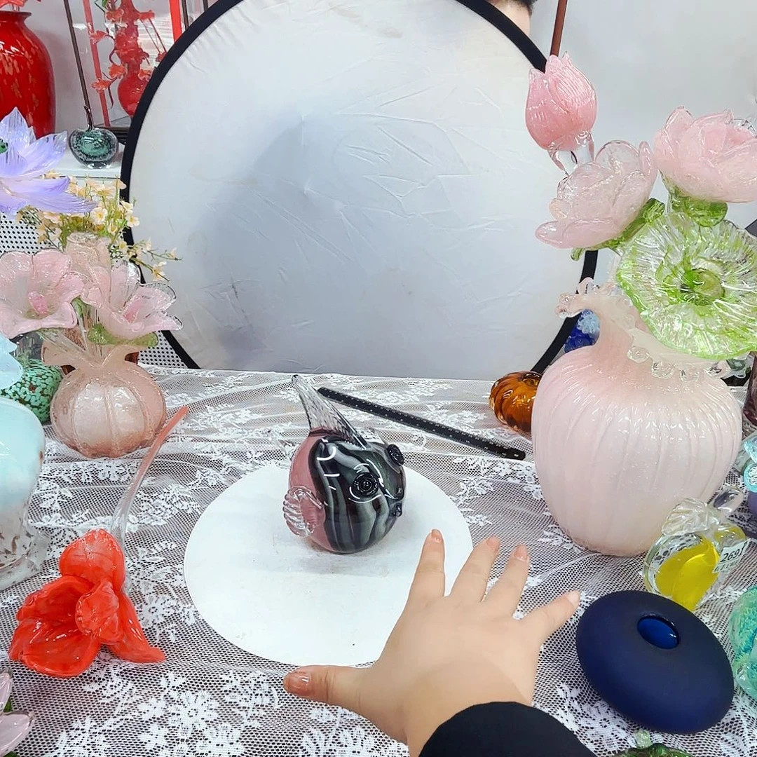 琉璃花瓶花器艺术品