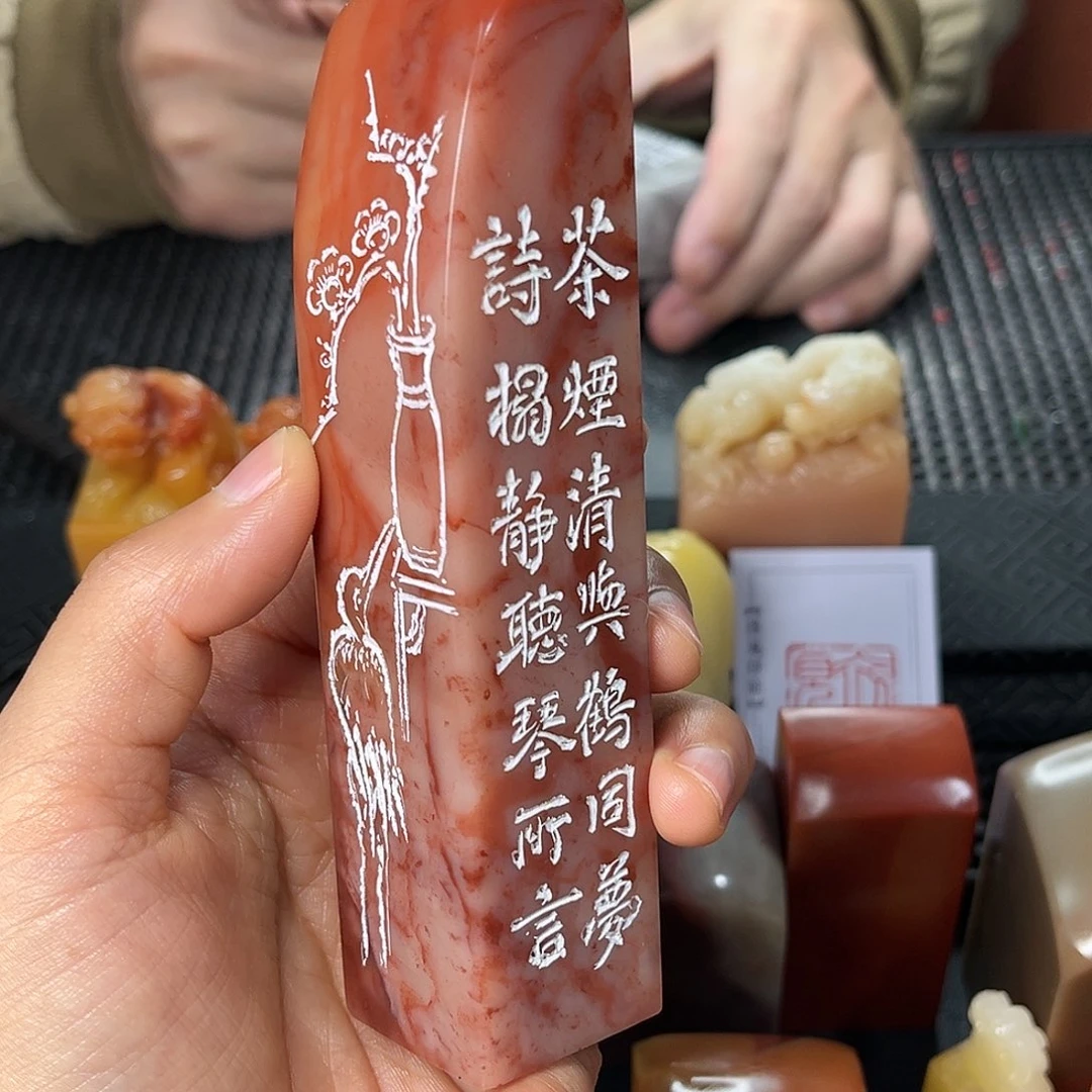 寿山石印石这就是为什么在这里