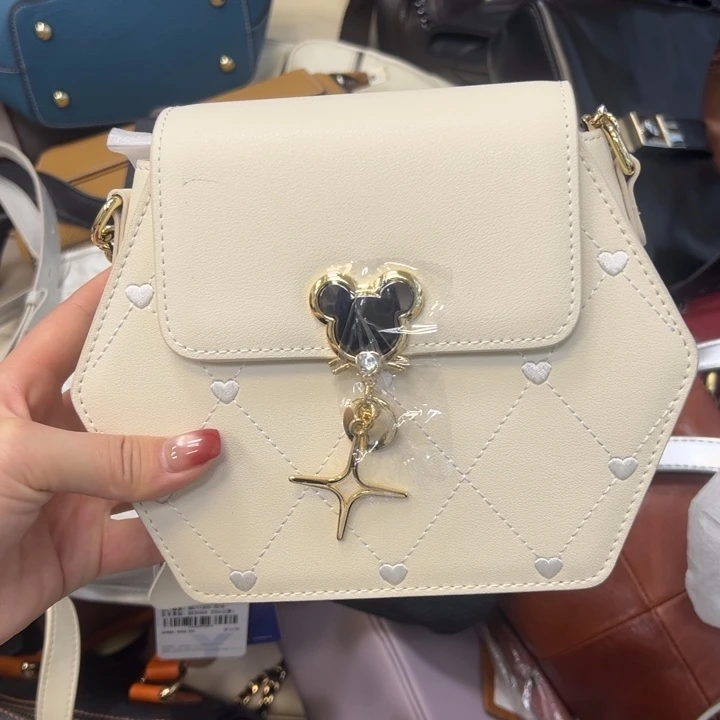 蚕丝刺绣款牛皮20可斜挎