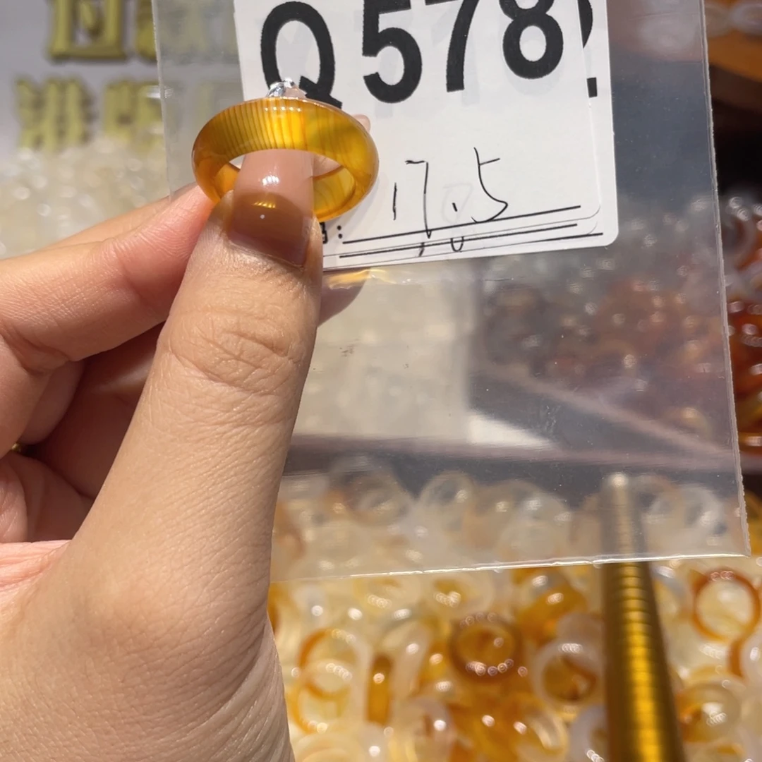 未镶嵌戒指玛瑙/玉髓578