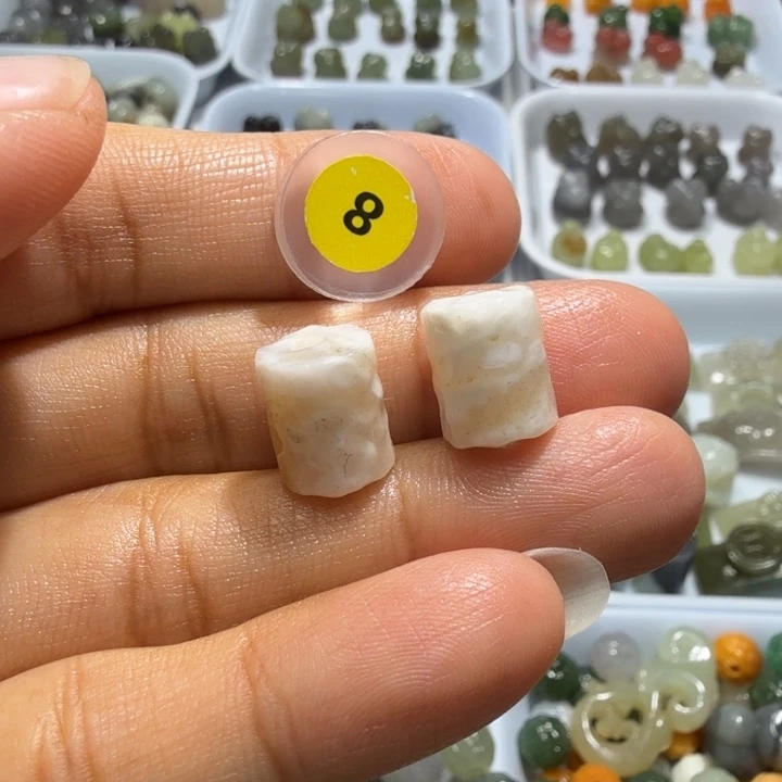 未镶嵌和田玉珠宝半成品