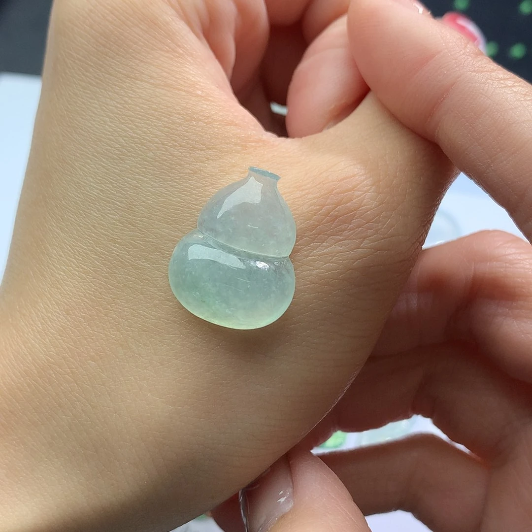 翡翠散珠翡翠冰葫芦