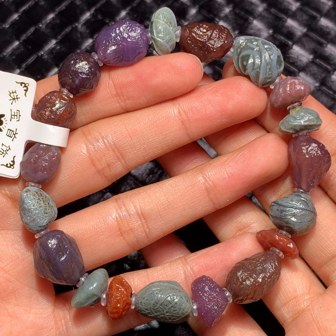 未镶嵌玛瑙/玉髓珠宝半成品