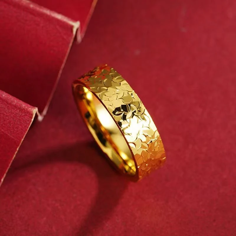 合金戒指 精品男款碎冰冰戒指