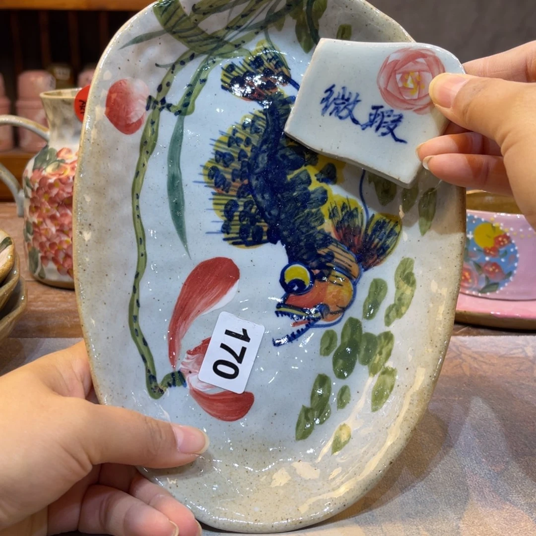 瓷片景德镇手工制作