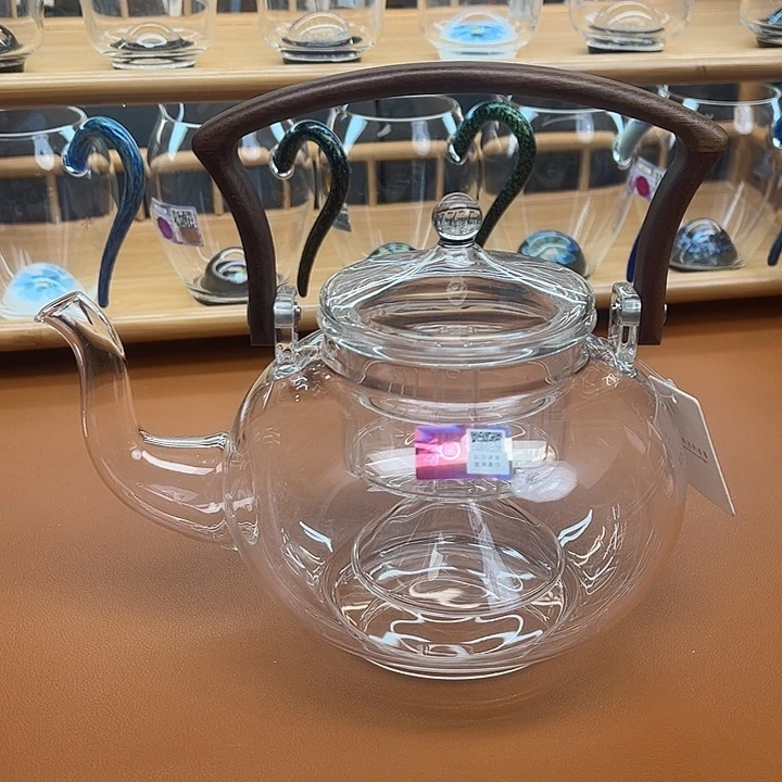 带***瑰吸管款水晶玻璃禾钺壶
