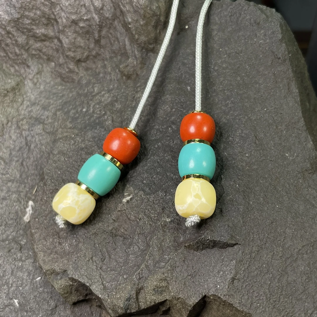 A4400文玩配珠红绿灯弟子珠三通配串神器老型直切散珠手持配饰