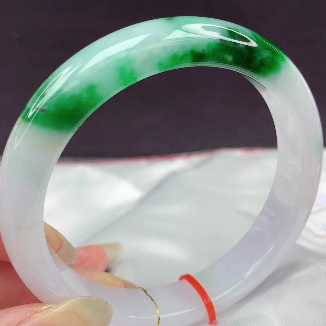 未镶嵌手镯翡翠60圈888