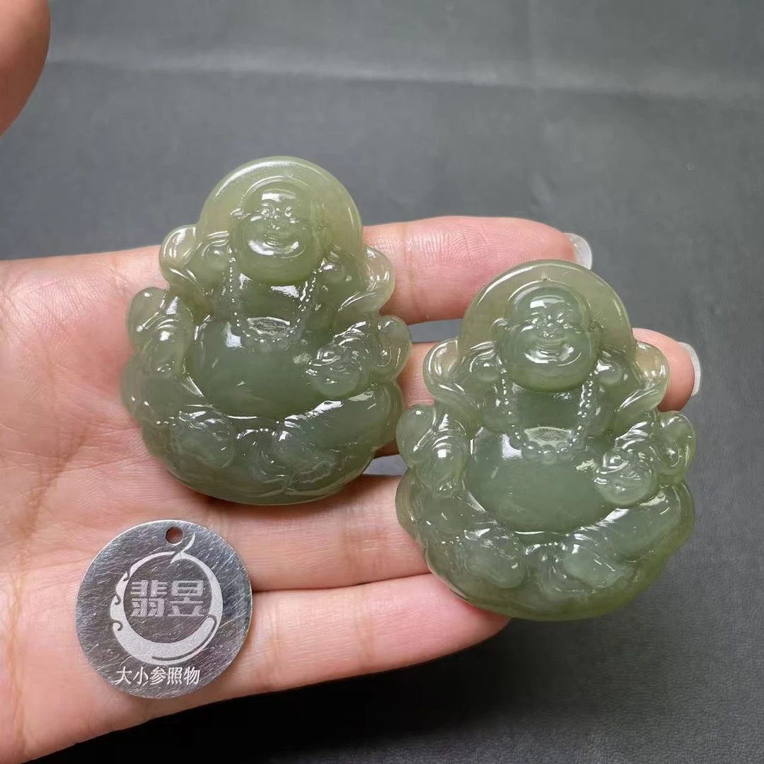 翡昱-SH35-51466-和田玉吊坠绑绳-多样性发其一