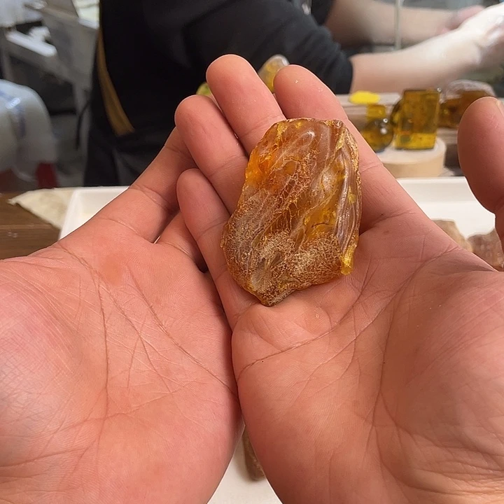꧁***꧂定制琥珀未镶嵌天然琥珀蜜蜡