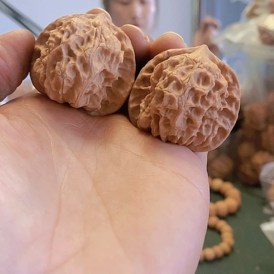 【闪购商品】把件文玩核桃39小众白蛇谷