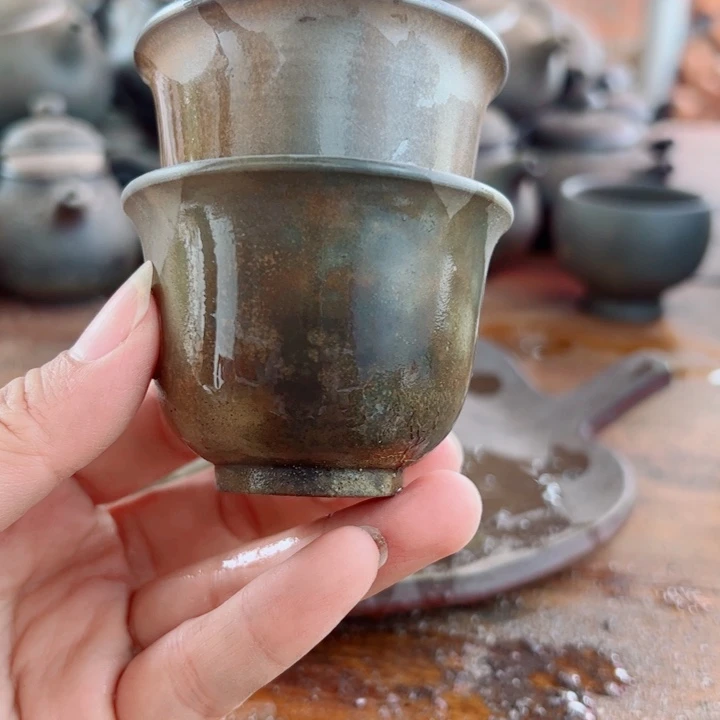 坭兴陶贵台龙窑柴烧茶器A33