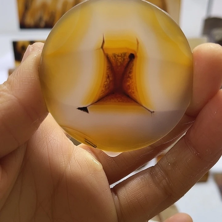 玛瑙/玉髓未镶嵌吊坠(不含链)